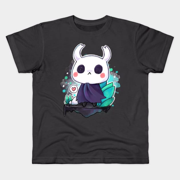 Hollow Knight chibi Kids T-Shirt by linkitty